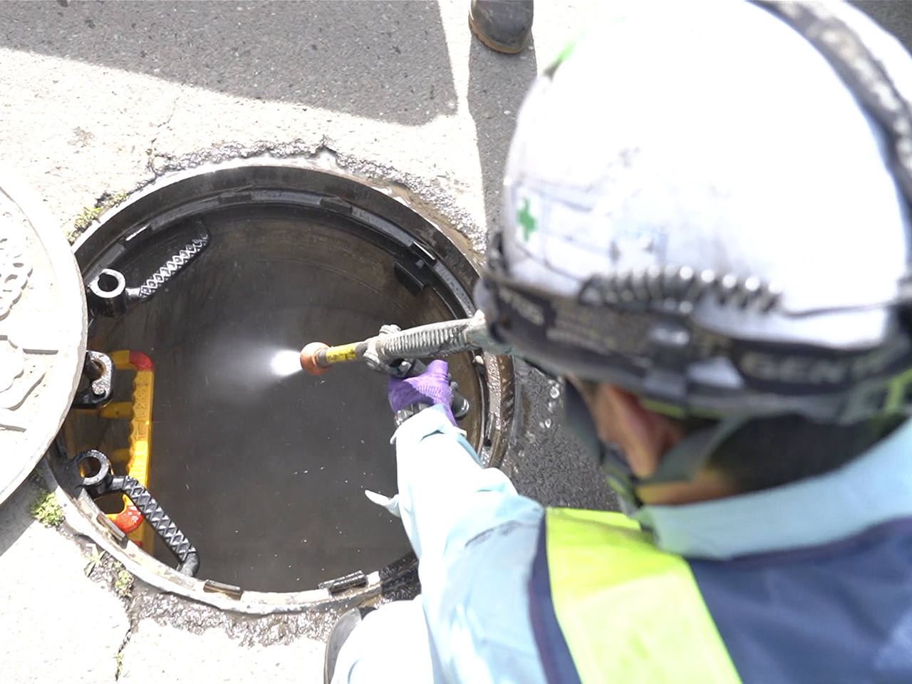 下水道管路　清掃・調査