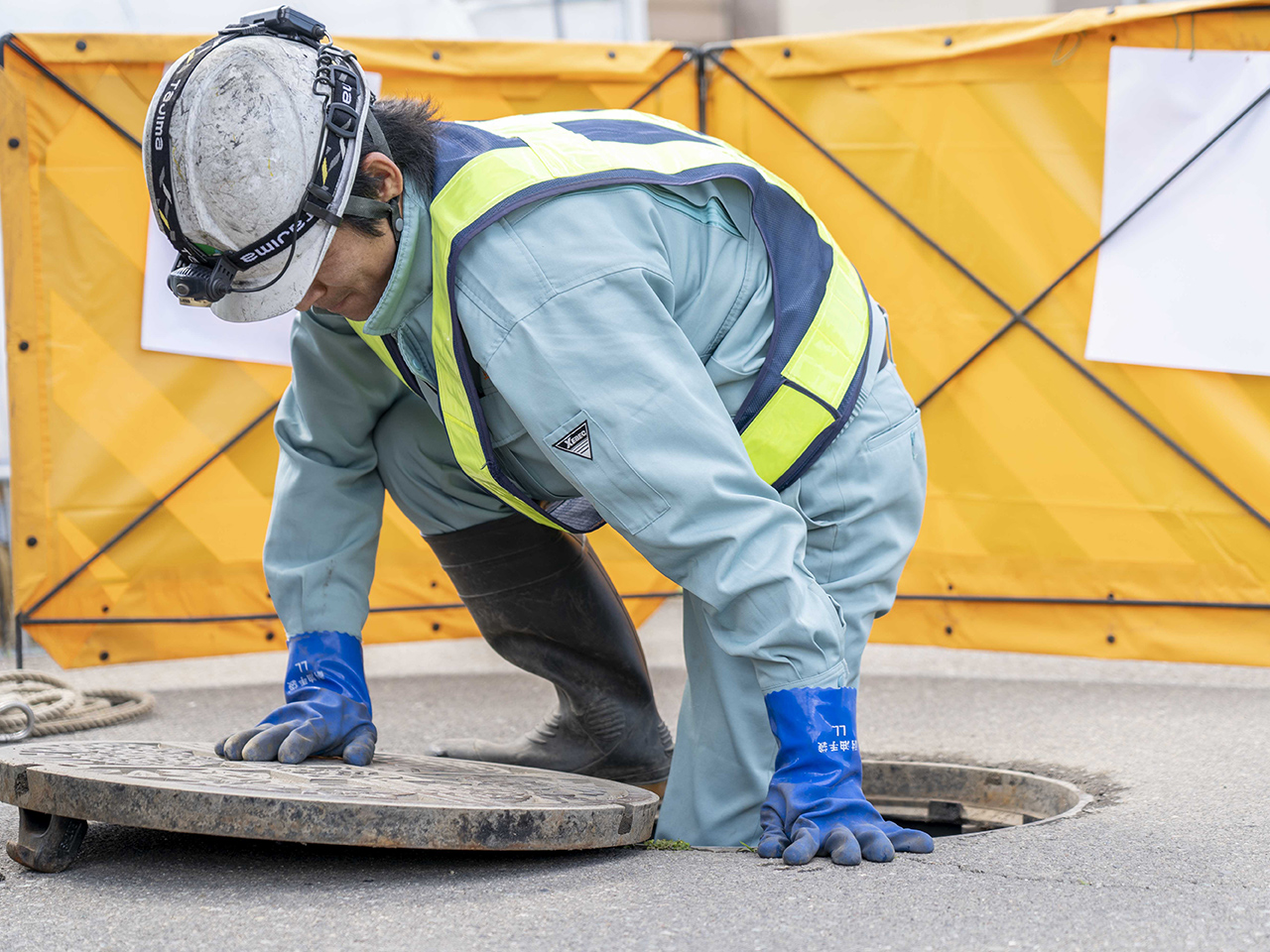 下水道管路　清掃・調査